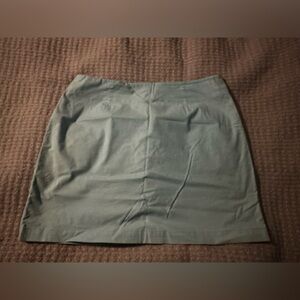 Gap teal skirt